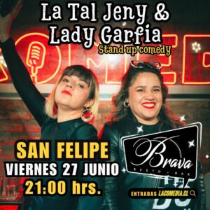 La Tal Jeny y Lady Garfia