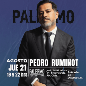 Pedro Ruminot en Palermo 21.08