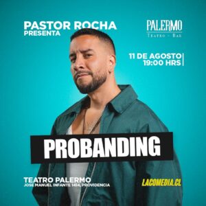 Pastor Rocha - Probanding en Palermo 11.08 - AGOTADO