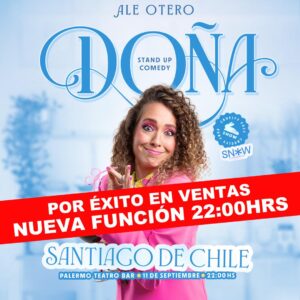 Doña en Palermo 11.09 - 22hrs