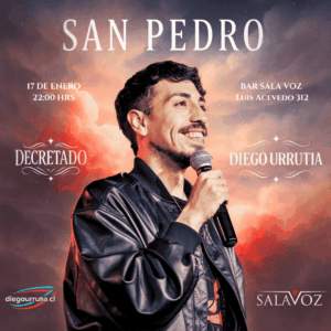 Diego Urrutia en San Pedro Sábado 17.01