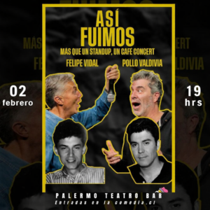 Pollo Valdivia y Felipe Vidal en Palermo 02.02