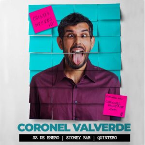 Coronel Valverde en Stoney bar - Quintero