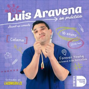 Luis Aravena en Calama