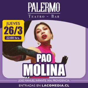 Pao Molina en Palermo