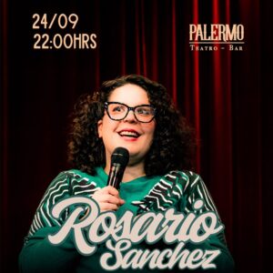 Rosario Sánchez en Palermo 24.09