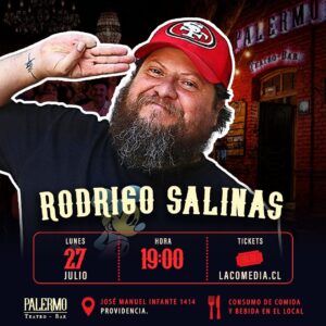 Guatón Salinas en Palermo 27.07