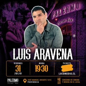 Luis Aravena en Palermo 31.07