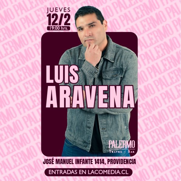 Luis Aravena en Santiago