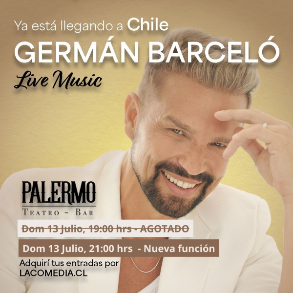 Germán Barceló en Palermo 13.07