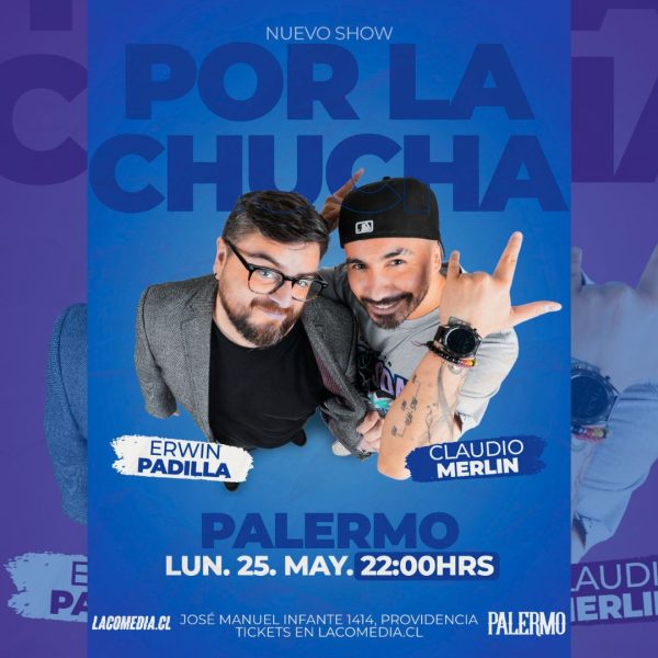 Erwin Padilla y Claudio Merlín en Palermo 25.05