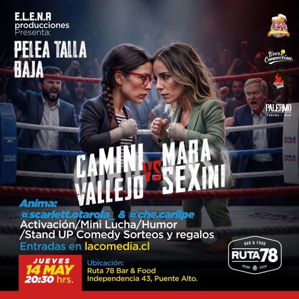Pelea Talla Baja en Ruta 78 14.05