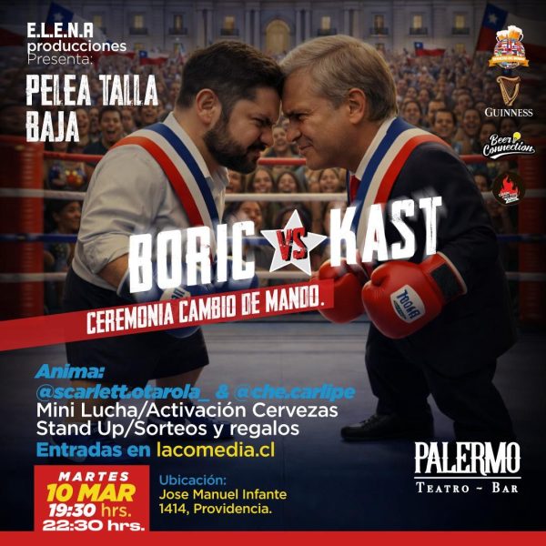 Pelea talla baja - Cambio de mando en Palermo 10.03