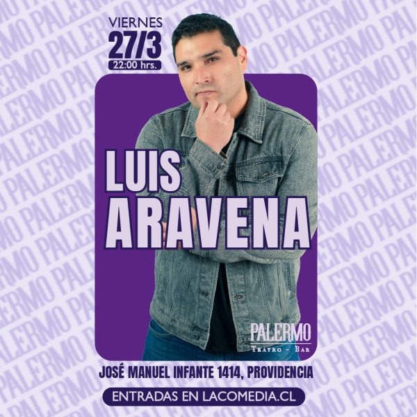 Luis Aravena en Palermo 27.03