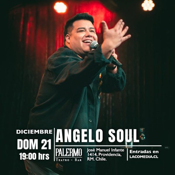 Angelo Soul en Palermo 21.12