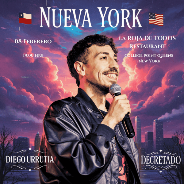 Diego Urrutia en Nueva York