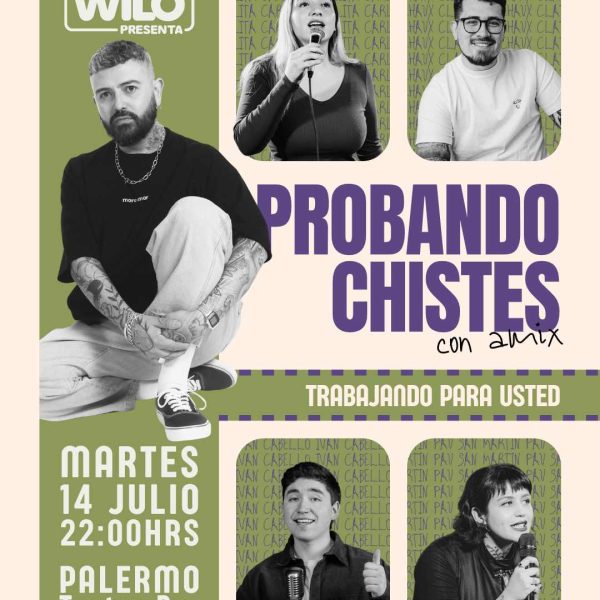 Probando Chistes con Amix en Palermo 14.07