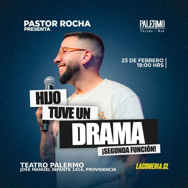 Pastor Rocha en Palermo 23.02 19hrs