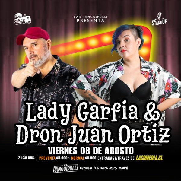 Lady Garfia & Dron Juan Ortiz
