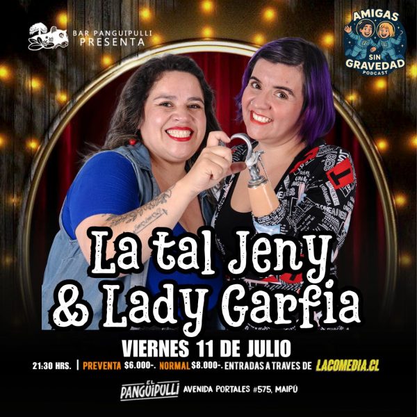La Tal Jeny y Lady Garfia