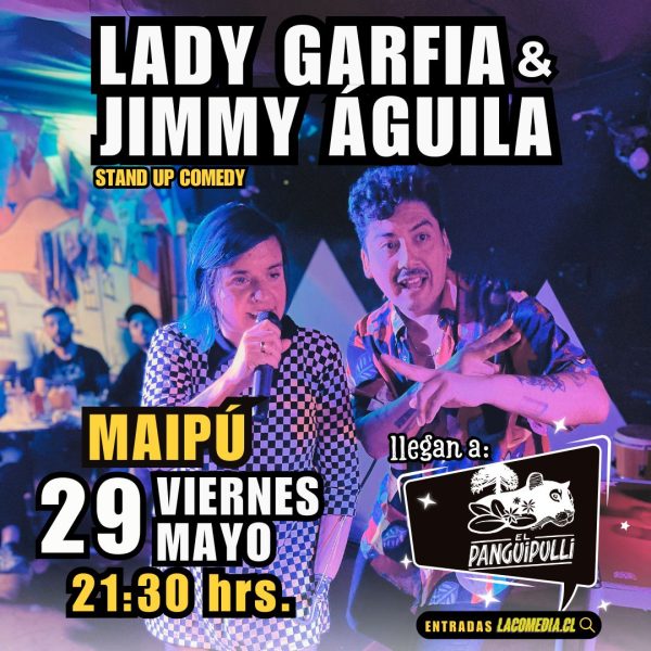 Lady Garfia y Jimmy Águila