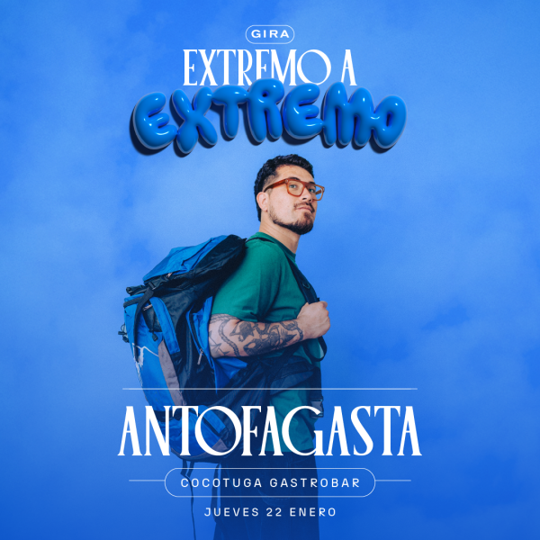 Claudio Michaux en Antofagasta – Gira Verano Extremo a Extremo - Agotado