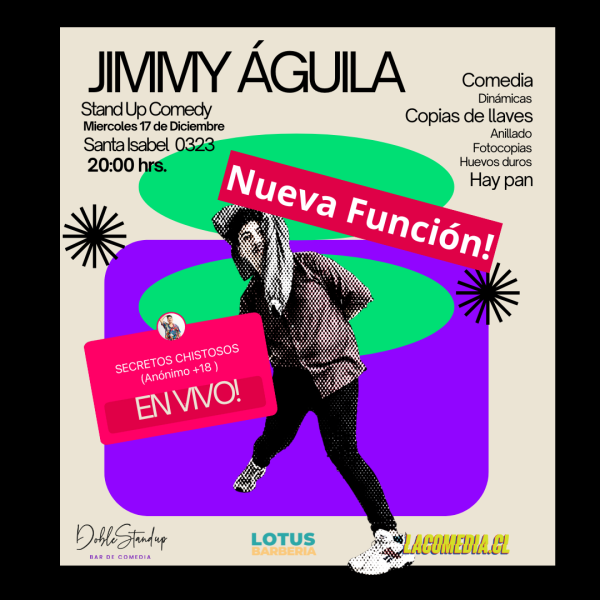 Jimmy Águila - Secretos chistosos