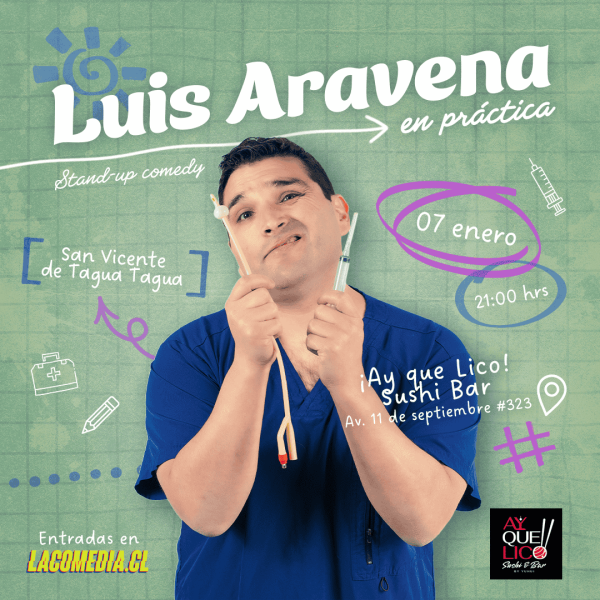 Luis Aravena en San Vicente de Tagua Tagua
