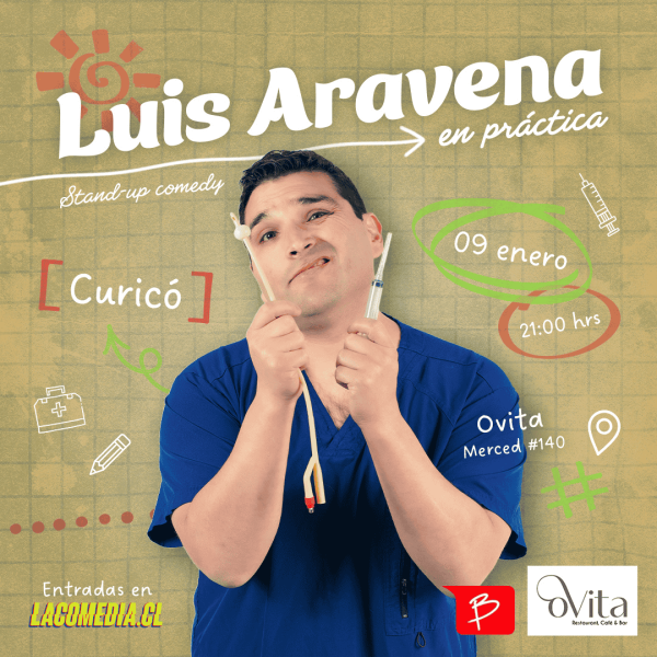 Luis Aravena en Curicó
