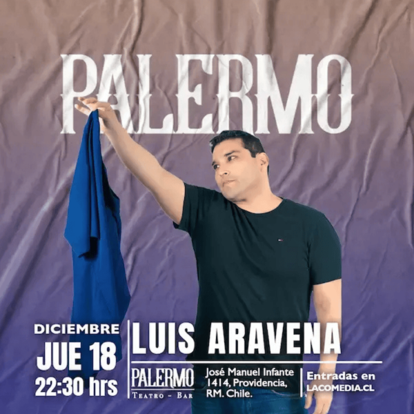 Luis Aravena en Santiago