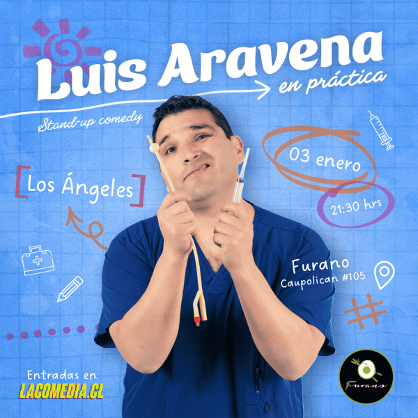 Luis Aravena en los Angeles