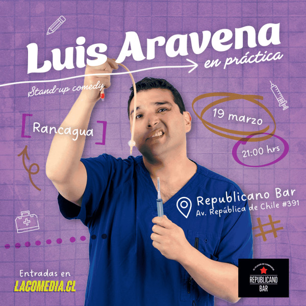 Luis Aravena en Rancagua