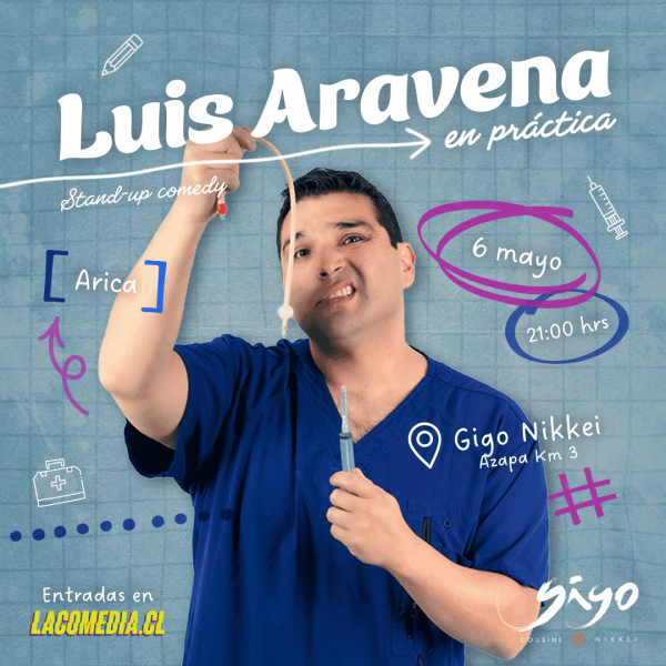Luis Aravena en Arica