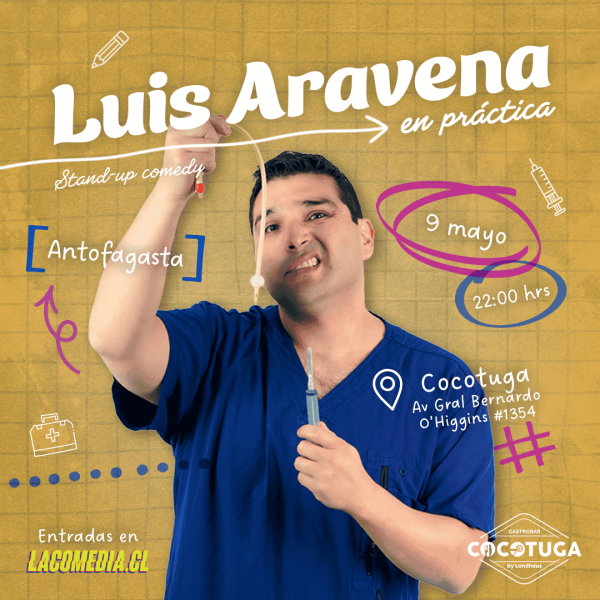 Luis Aravena en Antofagasta 09.05