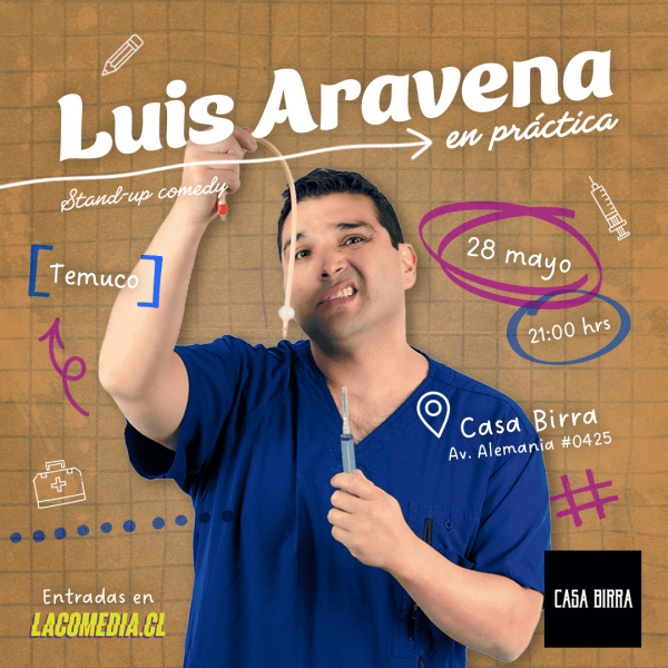 Luis Aravena en Temuco 28.05