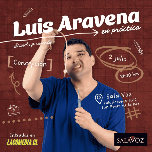 Luis Aravena en Concepción