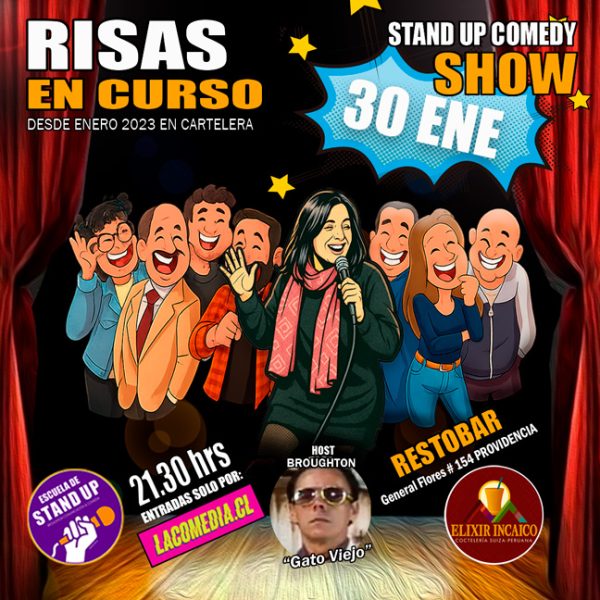 ¡Risas en curso! Stand Up Comedy Show