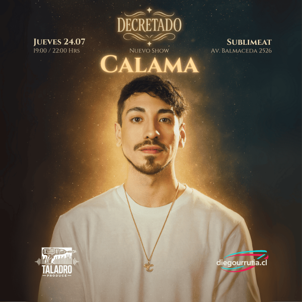 Diego Urrutia 24.07 en Calama - Agotado