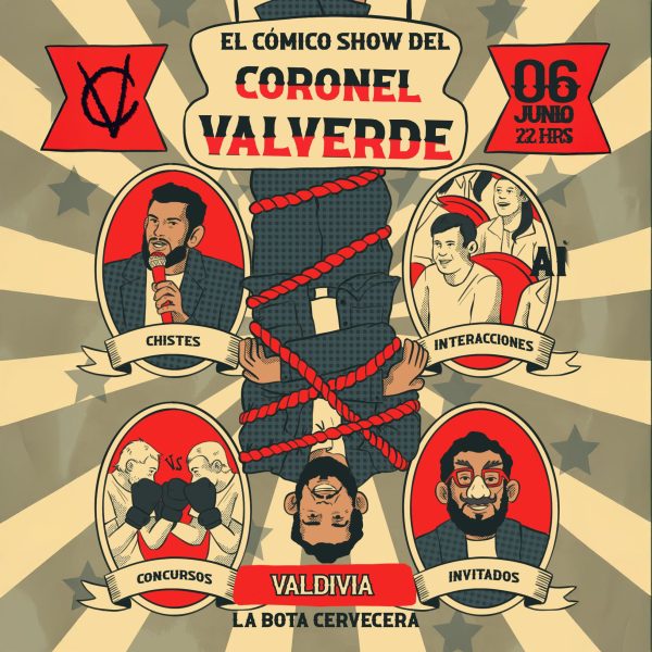 Coronel Valverde en Valdivia