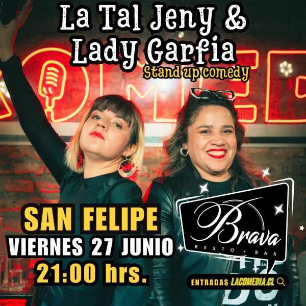La Tal Jeny y Lady Garfia