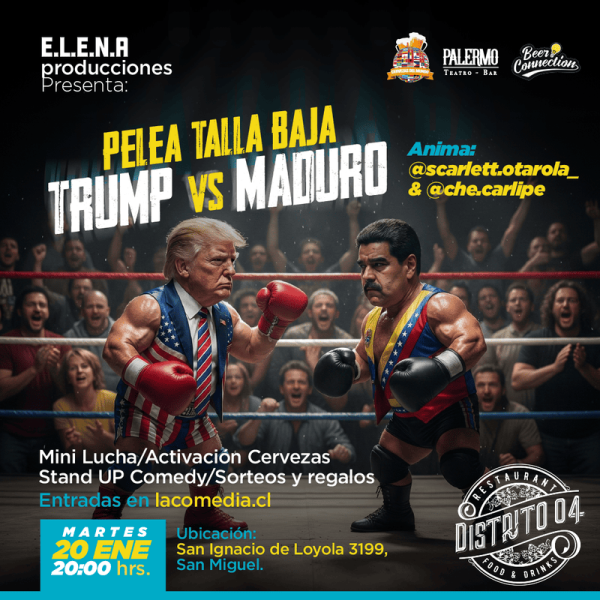 Trump vs Maduro – Pelea talla baja - Agotado