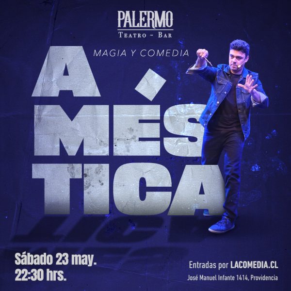 Mago Amestica en Palermo 23.05