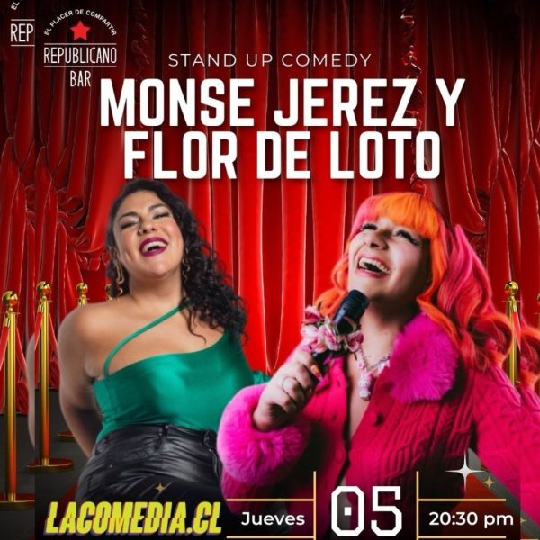 Flor de Loto y Monse Jerez en Rancagua