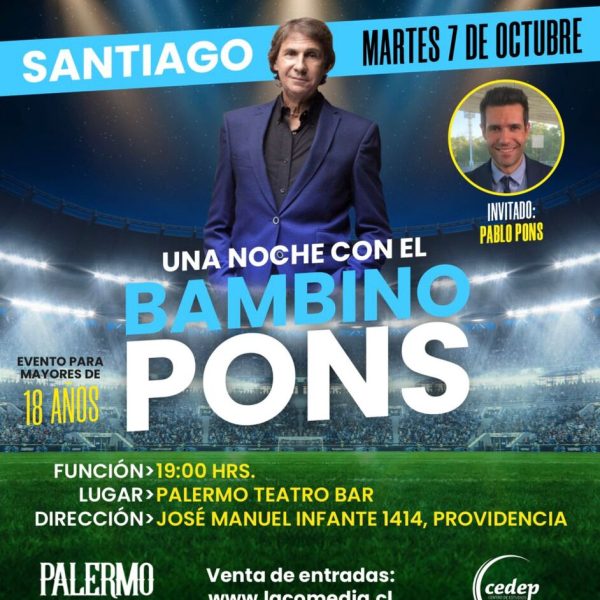 Una Noche con el Bambino Pons