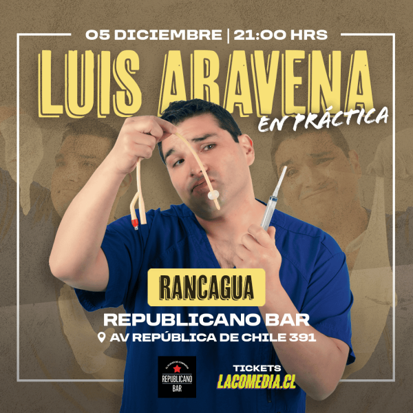 Luis Aravena en Rancagua