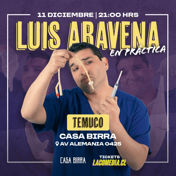 Luis Aravena en Temuco