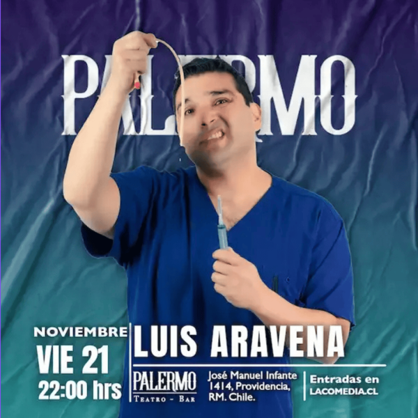 Luis Aravena en Santiago
