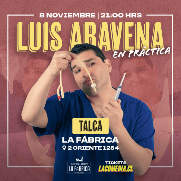 Luis Aravena en Talca