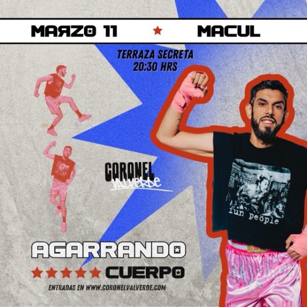 Agarrando cuerpo - Coronel Valverde en Macul