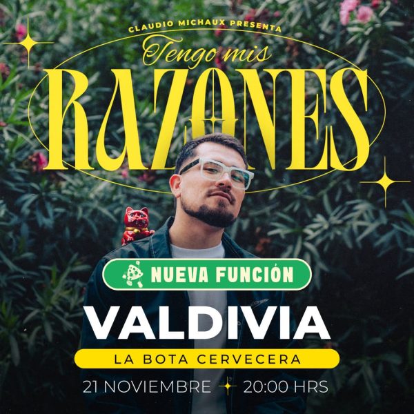 Claudio Michaux en Valdivia - 21.11 - Nueva Función